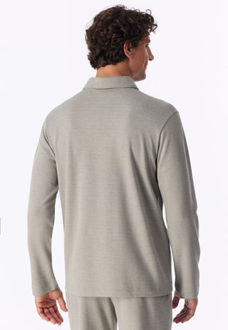 Langarmshirt Zipper