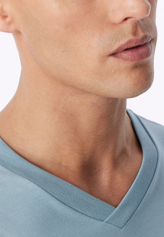 Langarmshirt V-Ausschnitt