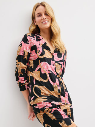 DAMEN Shirt langarm