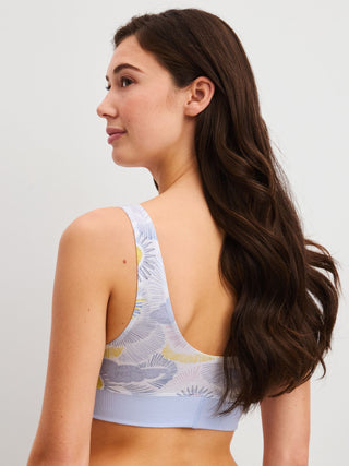 DAMEN Bustier, harmony blue print