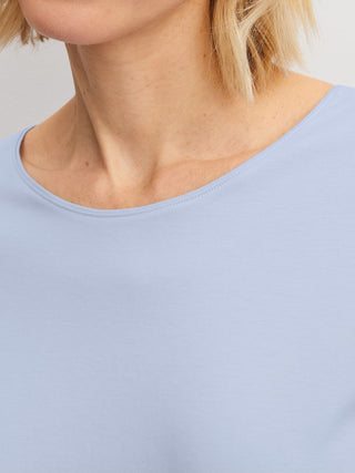 DAMEN Pyjama mit Bündchen, harmony blue