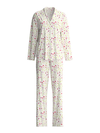 DAMEN Pyjama, harmony blue print