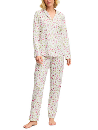DAMEN Pyjama, harmony blue print