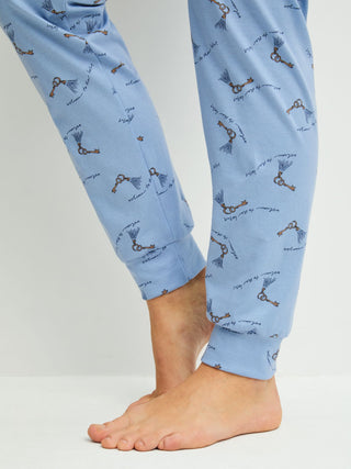 DAMEN Pyjama mit Bündchen
