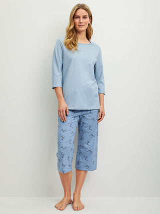 DAMEN Pyjama 3/4