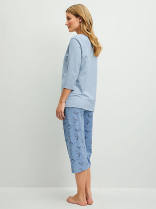 DAMEN Pyjama 3/4
