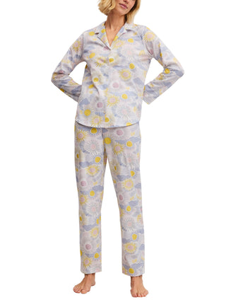 DAMEN Pyjama, harmony blue print