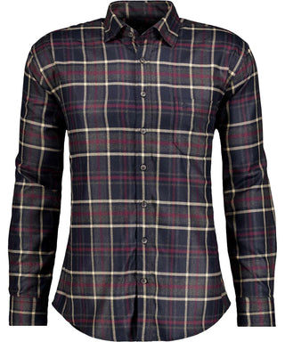 Karohemd mit verdecktem Button-down-Kragen