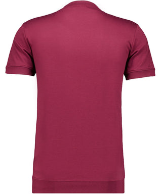 Pima T-Shirt Rundhals mit Bündchen