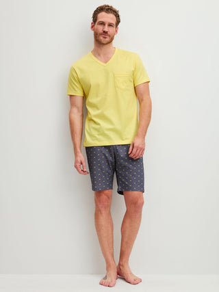HERREN Pyjama kurz