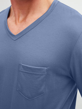 HERREN Pyjama mit Bündchen