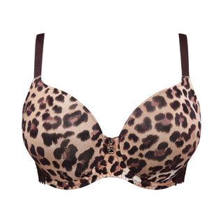 GIGANNI Leopard bloom Unterlegter BH Herzform