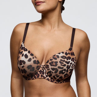 GIGANNI Leopard bloom Unterlegter BH Herzform