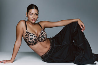 GIGANNI Leopard bloom Unterlegter BH Herzform