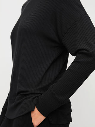 DAMEN Shirt langarm