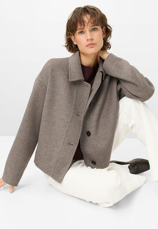 Double Face Wolljacke