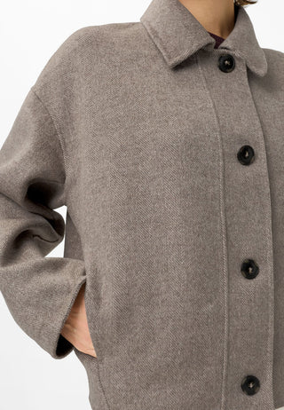 Double Face Wolljacke