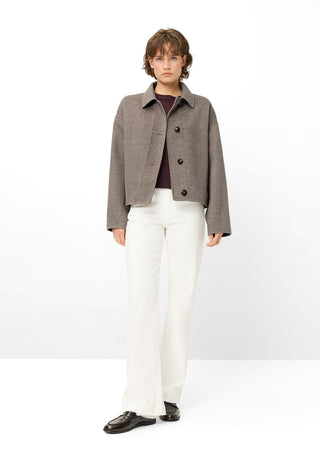 Double Face Wolljacke