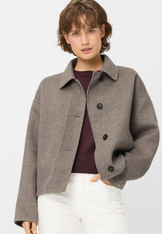 Double Face Wolljacke