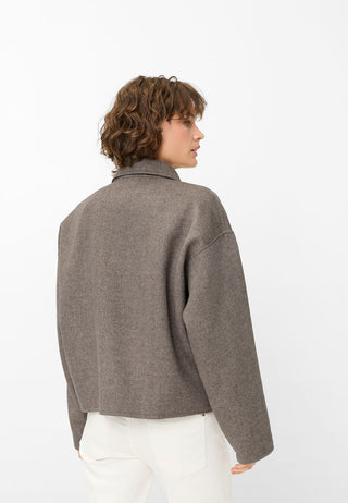 Double Face Wolljacke