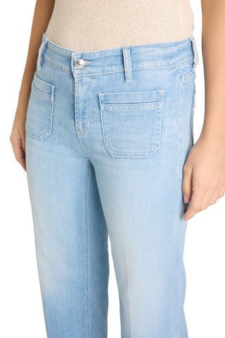 Tess pocket cropped