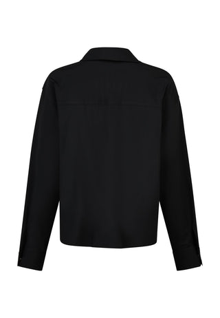 Schlupfbluse mit Brusttaschen