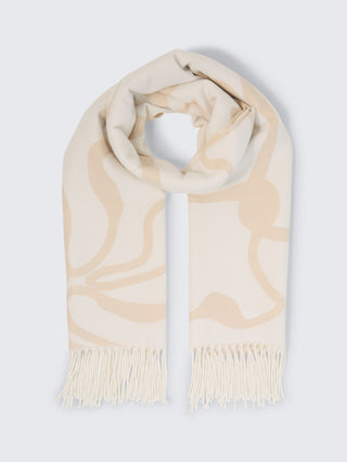 Schal mit Blumenmuster