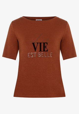 T-Shirt mit Wording