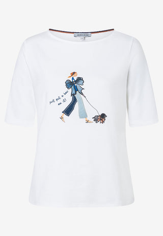 T-Shirt mit Frontprint