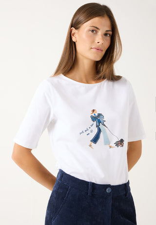T-Shirt mit Frontprint