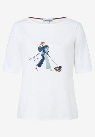 T-Shirt mit Frontprint