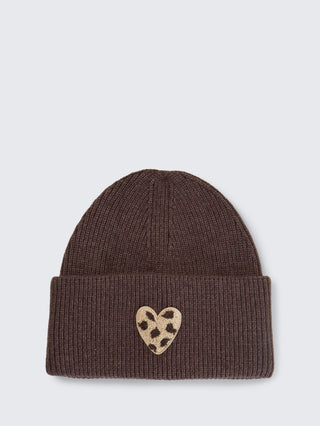 Beanie Mütze mit Badge