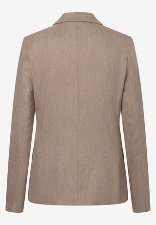 Blazer mit Emblem