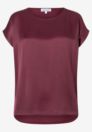 Shirt mit Satinfront