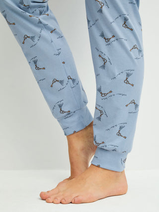 DAMEN Pyjama mit Bündchen