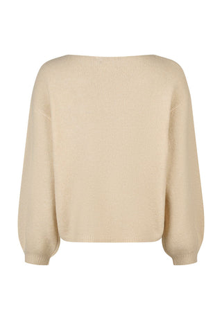 Pullover mit Blüten-Applikationen