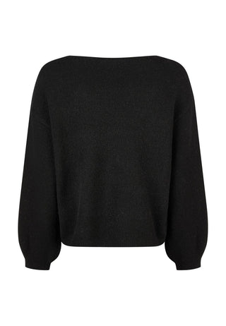 Pullover mit Blüten-Applikationen