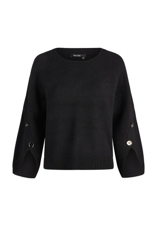 Pullover mit dekorativem Arm