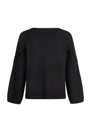 Pullover mit dekorativem Arm