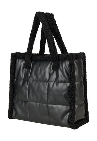 Tasche mit Pelz-Details