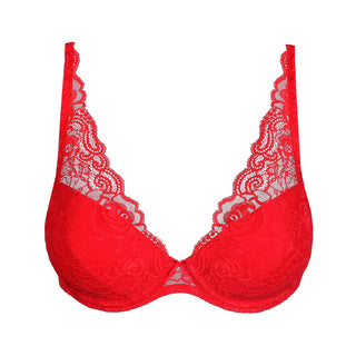 CYRILE true red Unterlegter BH tiefdekoll.
