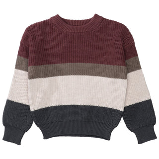 Kn.-Pullover, Streifen