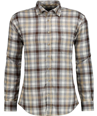 Karohemd mit verdecktem Button-down-Kragen