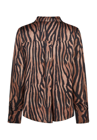 Bluse mit Tigerprint