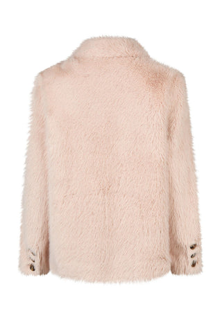 Blazer mit Faux Fur