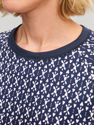 DAMEN Pyjama mit Bündchen