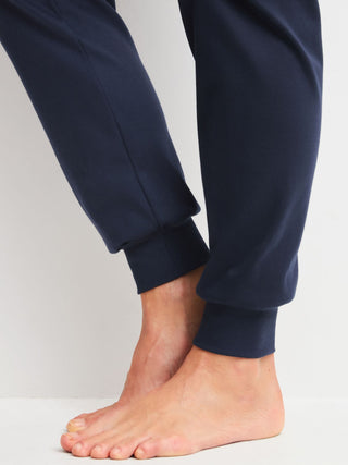 DAMEN Pyjama mit Bündchen