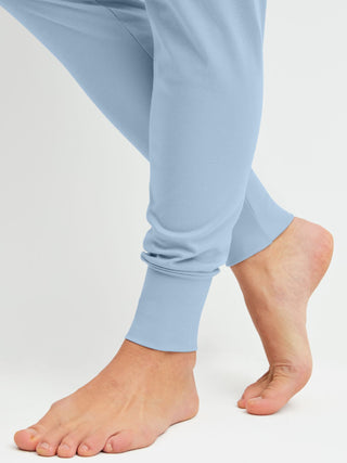DAMEN Pyjama mit Bündchen