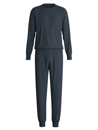 HERREN Pyjama mit Bündchen