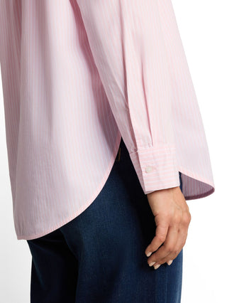 Loose Fit Popeline Hemdbluse